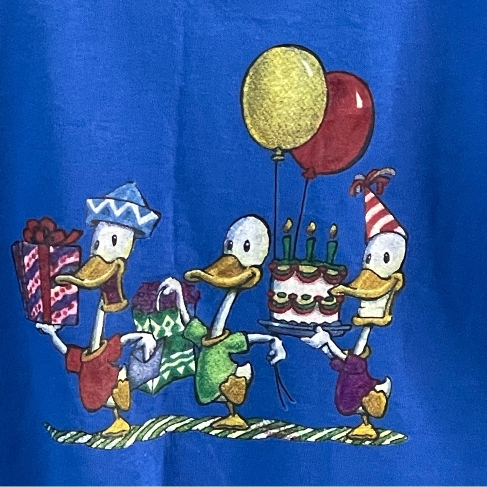 Kid’s T Shirt Birthday Party Ducks Child's Children's Youth XS NWOT NEW